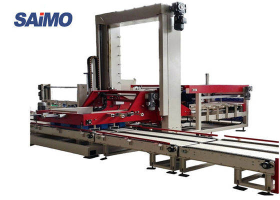 Touch Screen 25KW 1200bags/H Bag Palletizer Machine