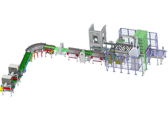 Robot Palletizing System In Food Industry 800 - 1000 Bags Per Hour