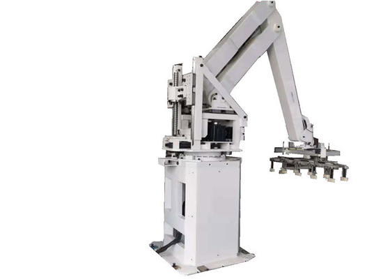 Robot Palletizer System In Food And Beverage Industry 600 Package Per Hour