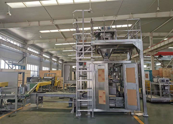 Reducer Motor 50kg Bag Packing Machine For Pellet Granule In Plastic Rubber Industry