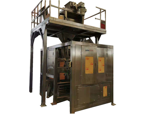 Reducer Motor 50kg Bag Packing Machine For Pellet Granule In Plastic Rubber Industry