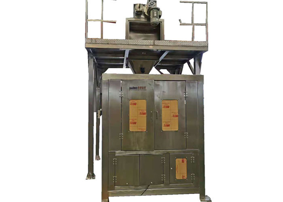 Woven Bag 50kg Pellet Packaging Machine With Sealer In Seed Industry