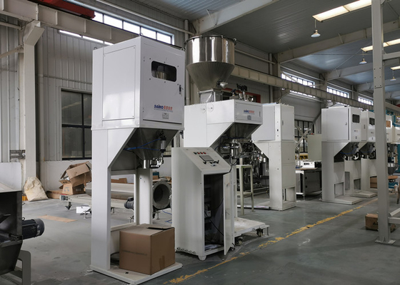 Heavy Bag Bulk Material Oat Granule Packing Machine In Animal Feed / Grain Industry