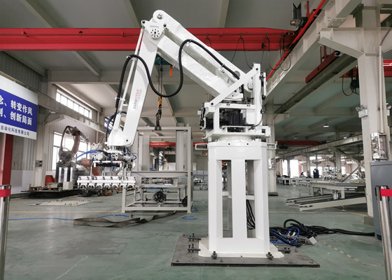 Servo Motor Palletizing Robot And Palletising Robot Arm In Pet Food Industry