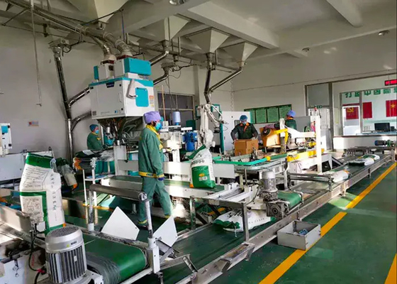Semi Automatic Bagging Machine For Bulk Material 20-50kg Bag In Animal Feed Industry