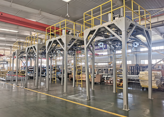 1000kg Bag Jumbo Bagging Machine With Automatic Bag Loading Platform