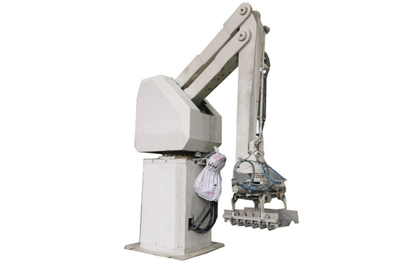 Pick And Place Robot Palletizing System For Rice Bag 50kg In Food Industry