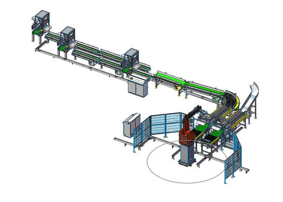 Programmable  6 Axes Grain And Oil  Palletizing Robot Arm