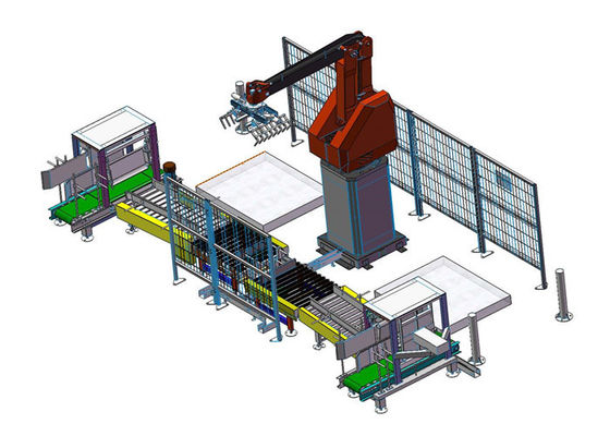 Programmable  6 Axes Grain And Oil  Palletizing Robot Arm