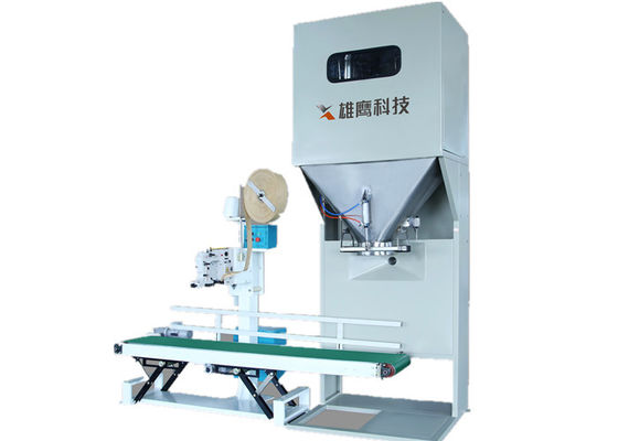 Semi Automatic 25kg Granule Packing Machine In Tea Industry