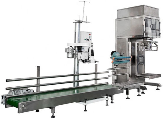 304SS Spiral Filling 5kg Bag Powder Weighing And Filling Machine