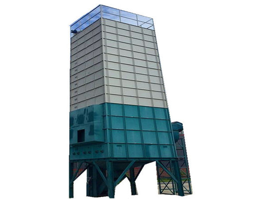 No Auger Rotating Feeding 3260mm 7KW Paddy Drying Machine