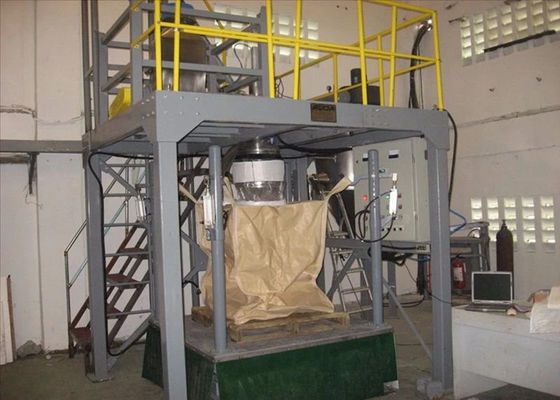 Electronic Weighing 1000Kg Jumbo Bag Packing Machine In Plastic Industry