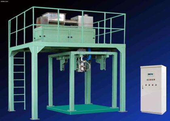 Pneumatic Lift  600Kg Sack Packing Machine  In Grain Industry