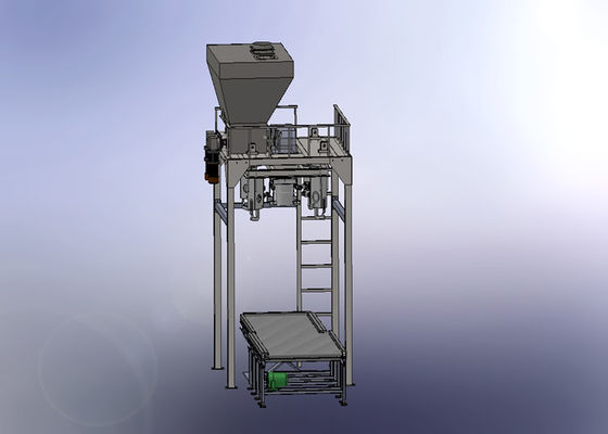 Self Defoliation 600Kg Jumbo Bag Packing Machine In Feed Industry