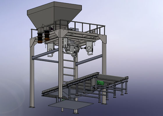 Industrial 500kg Automatic Weighing And Packaging Machine