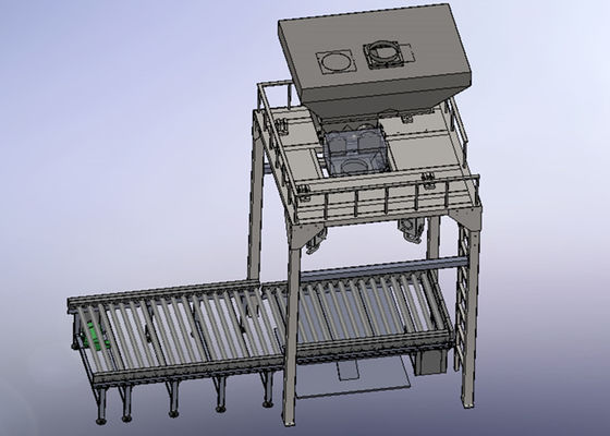 High Precision Vibration Feeding 400kg Big Bag Packing Machine