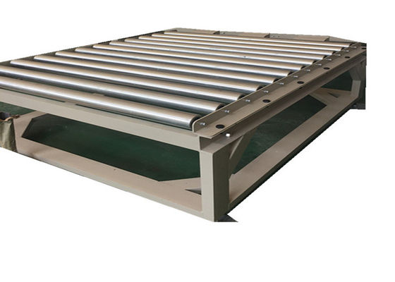 Beverage Industry 380V 0.75KW Gravity Feed Roller Conveyor