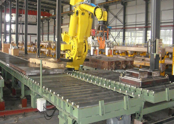 Heavy Duty 1.5KW 150kg Palletizing Conveyor In Sugar Industry