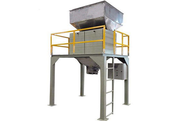 High Precision 25kg Pellet Bagging Machine In Plastic Industry