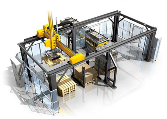2400mm 1200bags / Hour Bag Palletizer Machine For Heavy Valve Bag