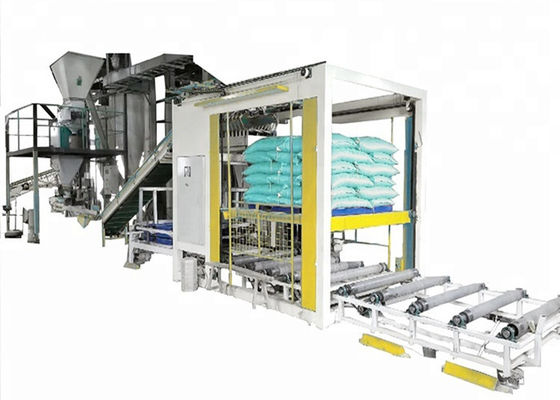 Food Industry 2000mm 600bags / Hour Can Palletizer Machine
