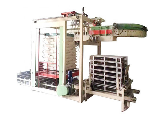 1300mm 800bags / Hour Low Level Palletizer In Bagging Plant