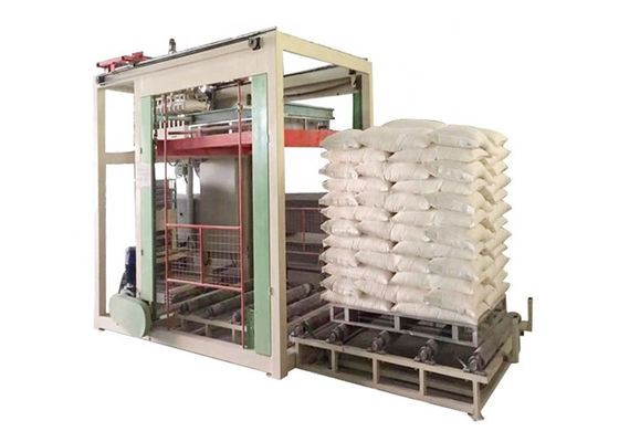 Self Installed High Speed 1000bags / Hour Bag Palletizer Machine