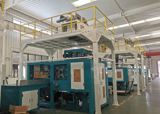 Heat Sealing 15Bags/Min 14KW 50Kg Pet Food Packing Machine