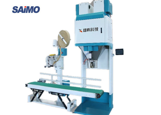 Food Double Weighing Bucket 40kg Granule Packing Machine