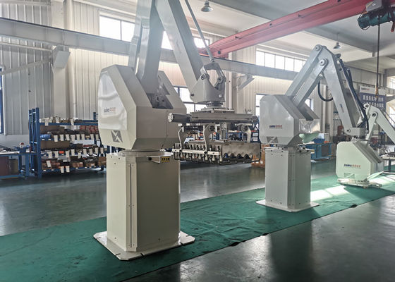 1500times/H Stacking 4 Axes PLC 50kg Bag Palletizer Robot