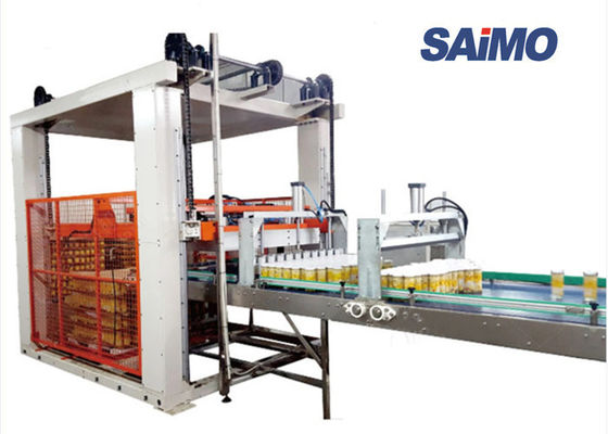 2200bags/H 0.6MPa 380V Cement Bag Palletizer Machine