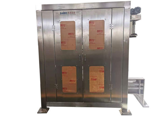 SS304 40kg Heavy Bag rice Packaging Machine 380V green color
