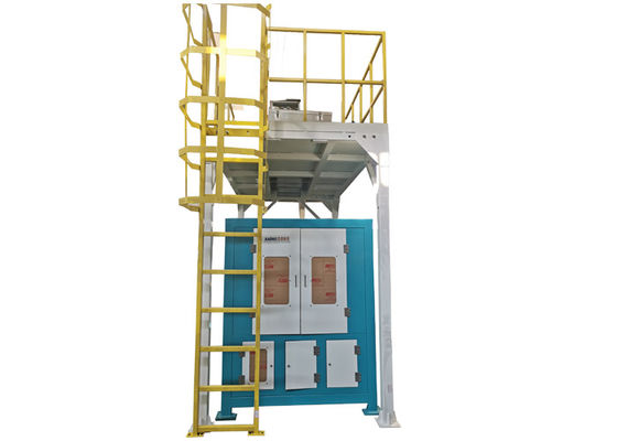 50kg Bag Grain Packing Machine For Animal Food 3 phases voltage 14 kW