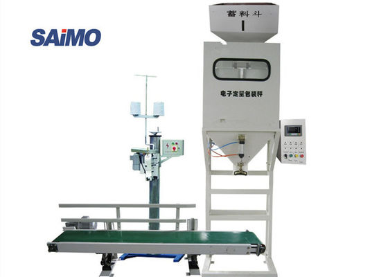 10kg 30kg 50kg Heavy Bag Bagging Machine , Sewing Machine In Agricultural Industry 5 Kw