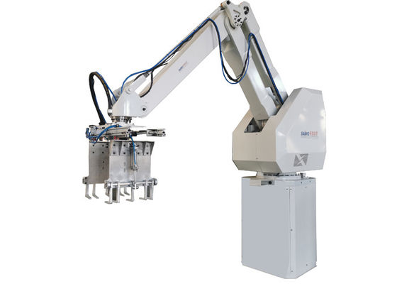 Beverage Industry PAC Servo Alletizing Robot Arm 70kg Package Carton