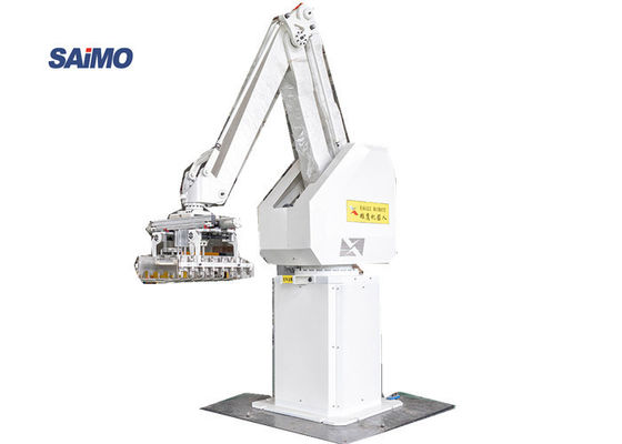 Feed Industry Palletizing Robot Arm Floor Mounted 4 Axis Stacking