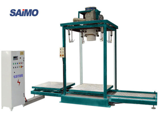 Gravity Type 1.5KW Jumbo Bag Packing Machine For Plastic Industry